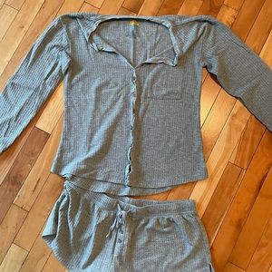 cozy pajama set